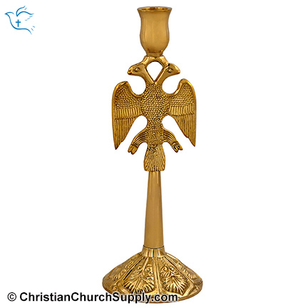 Orthodox Double head Eagle Candlestick